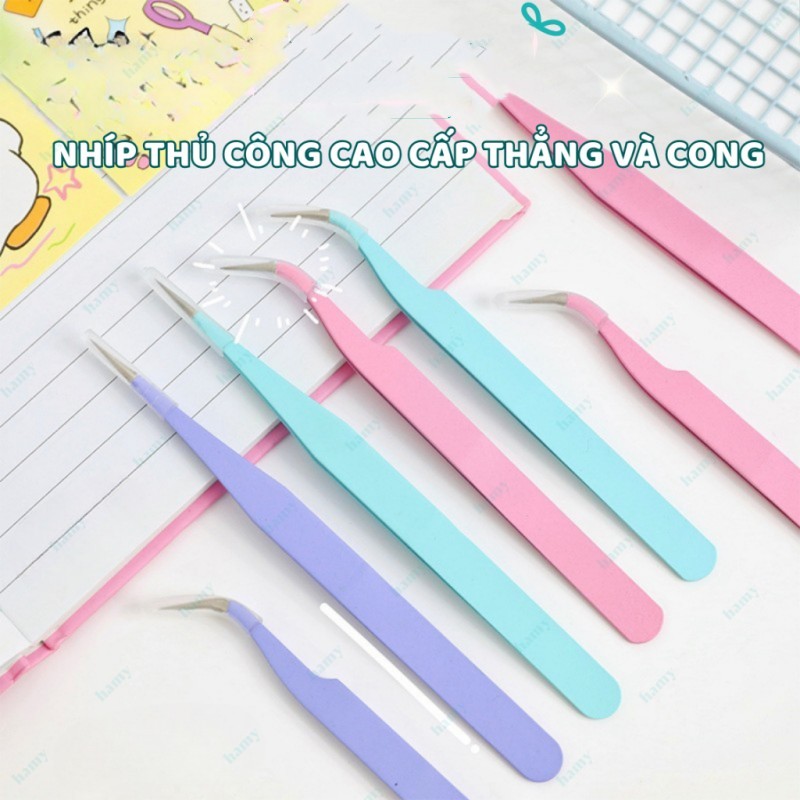 Nhíp Gắp Sticker, Linh Kiện Nhỏ Màu Macaron, Nhíp Cầm Gắp Đa Năng-Rafaleen | BigBuy360 - bigbuy360.vn