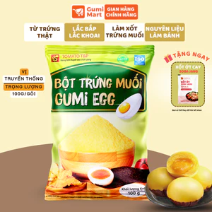 Combo 2 Gói Bột Trứng Muối Tomato T&P 100g Làm Sốt Trứng Muối Hoàng Kim, Bánh Bao Kim Sa Trứng Chảy