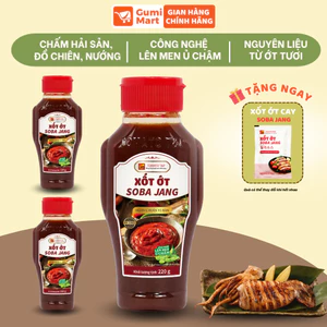 Sốt Ớt SobaJang Tomato T&P Combo 3 Chai 220g Chấm Đồ Chiên, Nướng, Chấm Hải Sản, Chấm Gà Rán