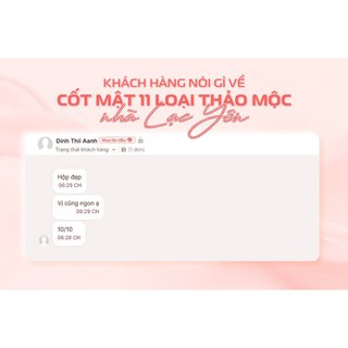 Combo 3 Hũ Cốt Mật 11 Loại Thảo Mộc Lạc Yên Foods 900gr  Tặng Kèm 1 Hũ Trà Gừng 350gr