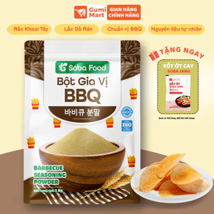 Bột BBQ Gói 1kg Soba Food, Bột BBQ Lắc Khoai Tây Chiên, Snack, Bắp Rang, Gà Viên, Snack- SBBBQ15