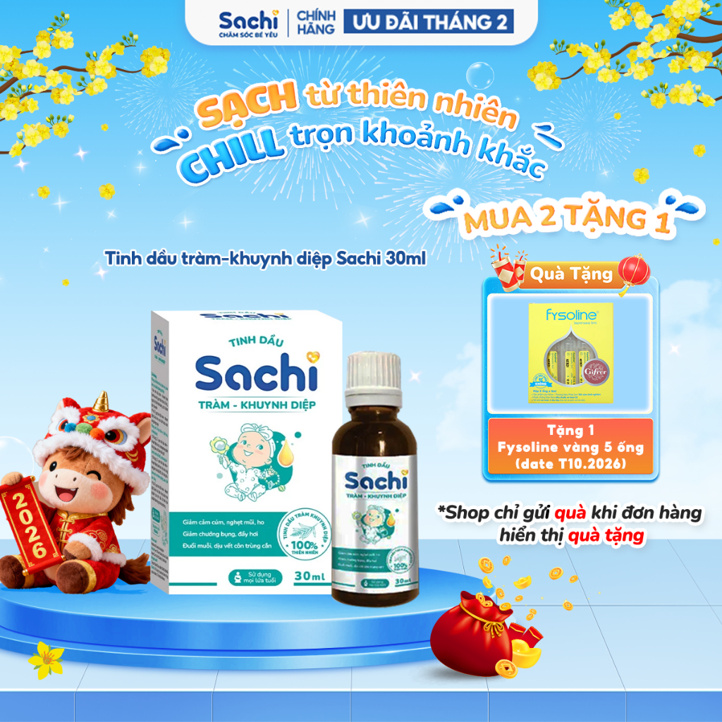 Tinh Dầu Tràm Sachi - Hình ảnh thực tế