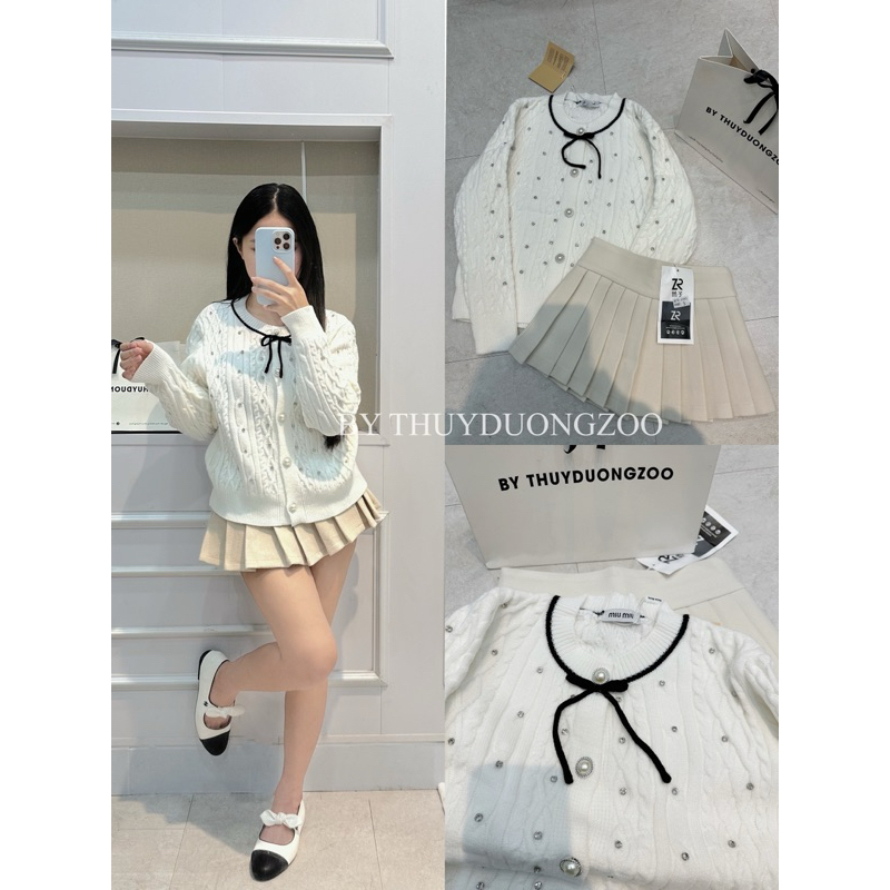 THUYDUONGZOO - ÁO NƠ ĐÍNH ĐÁ MIN MIN HÀNG QC CÓ SẴN