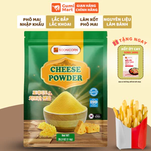 Bột Phô Mai Hàn Quốc Cao Cấp Tomato T&P Gói 1Kg, Bột Lắc Khoai Tây Chiên, Làm Sốt Phô Mai -PMCC15