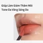 Mooekiss Son Loại Son sáng da nâng Son bóng mỏng nhẹ dưỡng ẩm tint lì không khô môi 3g