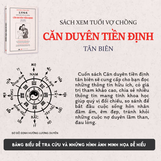 ( Tặng Lịch Cát Tường Bính Ngọ 2026) Sách - Combo Căn Duyên Tiền Định + Diễn Cầm Tam Thế