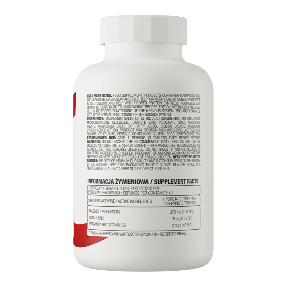 Viên Uống Vitamin Ostrovit MgZB Ultra Hỗ Trợ Tăng Sinh Lý, Cải Thiện Giấc Ngủ, Cơ Bắp