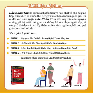 Sách - Combo Sách Đắc Nhân Tâm + Quẳng Gánh Lo Đi Và Vui Sống - Khổ Lớn, Tái Bản 2024 - Tiên Phong Books