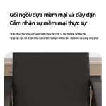 INSY Ghế Văn Phòng Xoay Có Bánh Xe - Ngả Lưng Rộng Kèm Tựa Chân, Xoay 360°, Gối Tựa Đầu Tự Động, Đệm Rộng & Lưng Lưới — ảnh 8