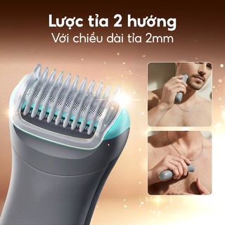 Máy làm sạch lông cho nam Philips Body Groomer 3000 Series BG3470/15