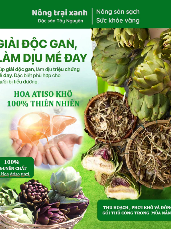 Bông ATISO Tươi Sấy Khô
