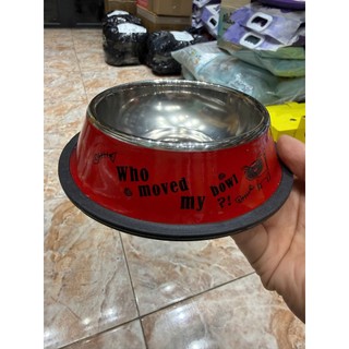 Bát inox đựng thức ăn cho chó mèo