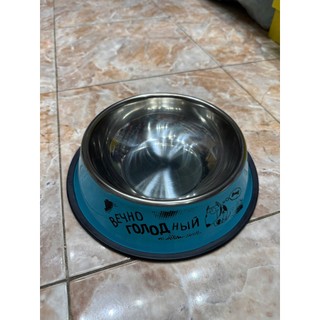 Bát inox đựng thức ăn cho chó mèo