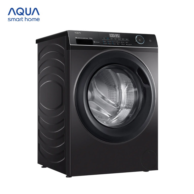 Máy giặt Aqua Inverter 12 kg AW12-BP4959U1K(B) - Bảo hành 2 năm - Hỗ trợ lắp đặt