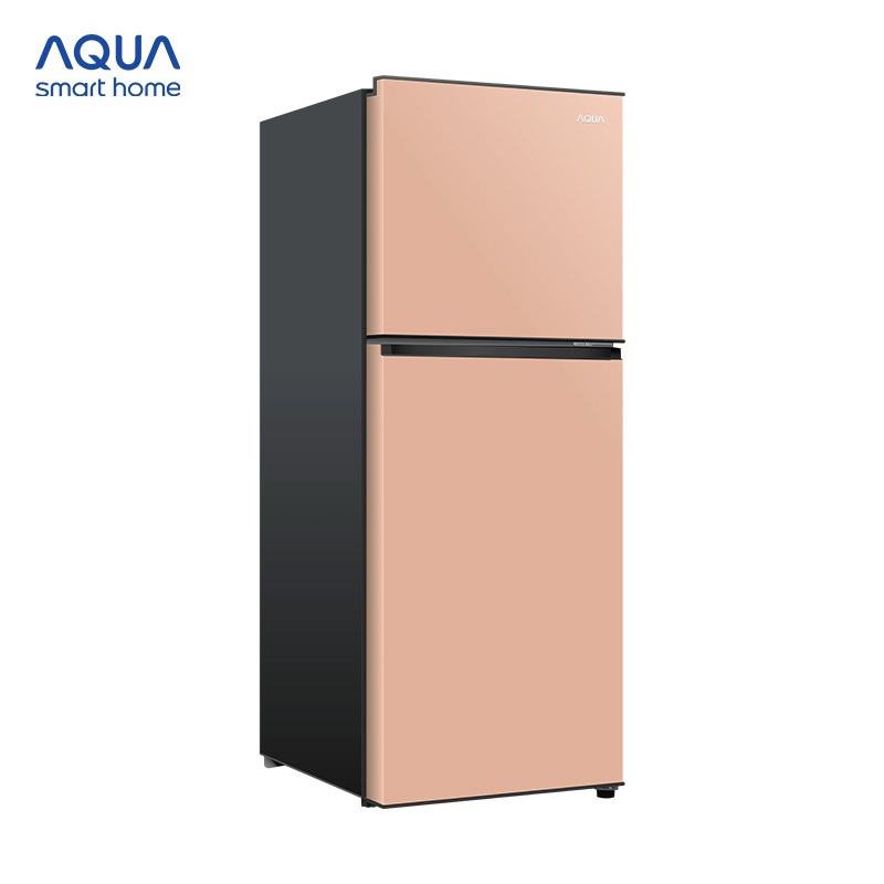 [SẢN PHẨM MỚI] Tủ lạnh AQUA 2 cánh 130 lít ngăn đá trên AQR-T160FA(PS) - Màu hồng - Freeship toàn quốc -Bảo hành tận nhà