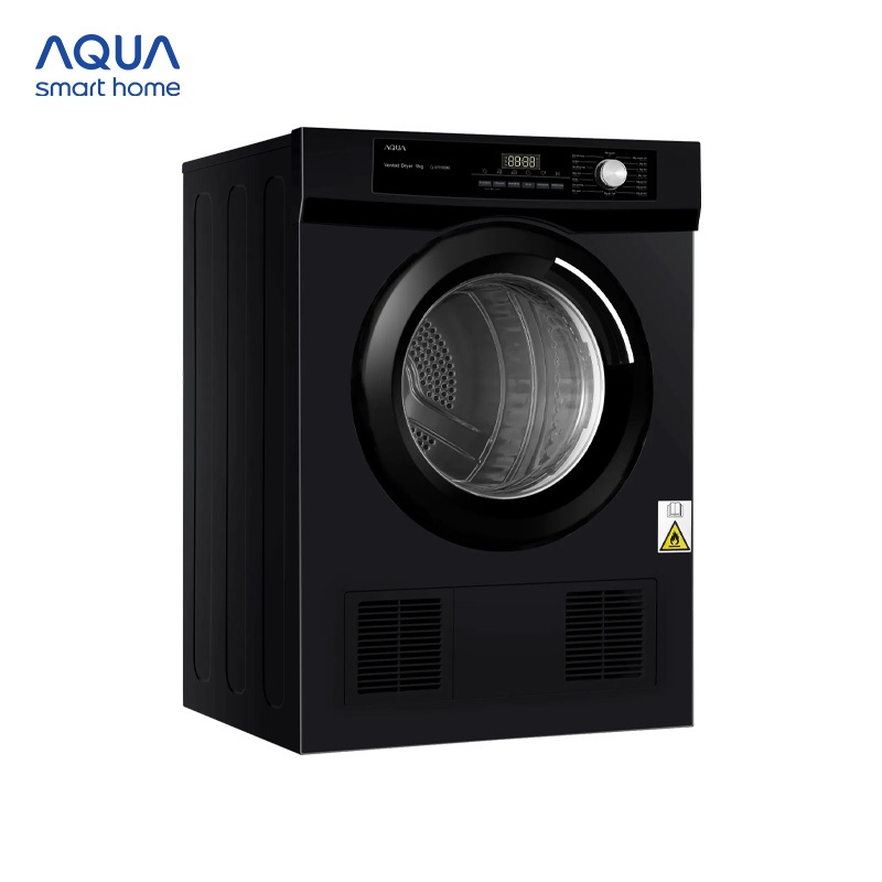 Máy sấy thông hơi Aqua 9 kg AQH-V901K PS - Freeship toàn quốc - Bảo hành 2 năm