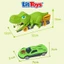 Bộ Đồ Chơi Khủng Long Nuốt 6 Xe Ô Tô Con Hợp Kim ToysLit Chất Liệu Nhựa ABS Cứng Cáp Bền Bỉ An Toàn