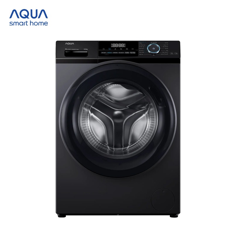[SALE SỐC] Máy giặt cửa trước 9kg AQUA AQD-A902J.BK - Bảo hành 2 năm - Freeship toàn quốc