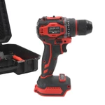 Bộ máy khoan pin lithium 21V không chổi than 80NM (2 pin + 1 bộ sạc, 10 cell pin) + hộp đựng dụng cụ (28 món) — ảnh 5