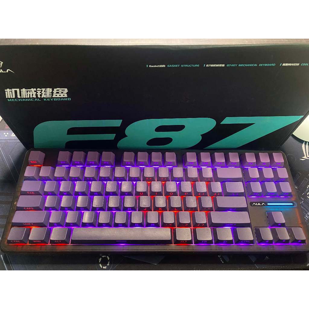 Bàn phím Aula F87 Pro - F87 không dây - 3 Mode kết nối -Led RGB- pin 4k ...