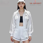 YaSport – Set Áo Khoác Nữ + Quần Short Có Logo, Phiên Bản Xuất Mỹ | Thiết Kế Năng Động,Thể Thao & Dạo Phố YS158A — ảnh 2
