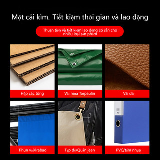 Kìm Bấm Khoen 10mm APEX Bạt Quảng Cáo Kèm 20 Chiếc Khoen Ô Rê Mắt Cáo Dùng Túi Giấy
