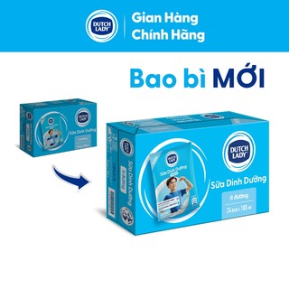 [KOL] Thùng 24 Bịch Sữa Dinh Dưỡng Dutch Lady Ít Đường 24x180ml