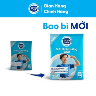 [KOL] Thùng 24 Bịch Sữa Dinh Dưỡng Dutch Lady Ít Đường 24x180ml