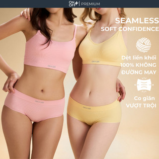 Quần lót nữ không đường may công nghệ dệt seamless co giãn vượt trội ONOFF