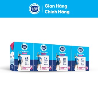 [KOL] Thùng 48 Hộp Sữa Dinh Dưỡng Dutch Lady Cao Khỏe Hương Dâu 48x110ml