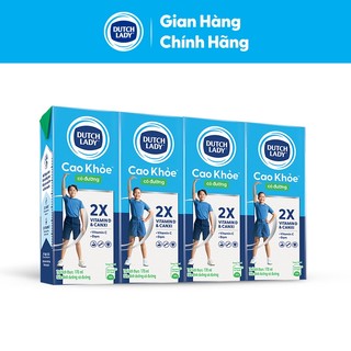 Thùng 48 Hộp Sữa Dinh Dưỡng Dutch Lady Cao Khỏe Có Đường 48x170ml