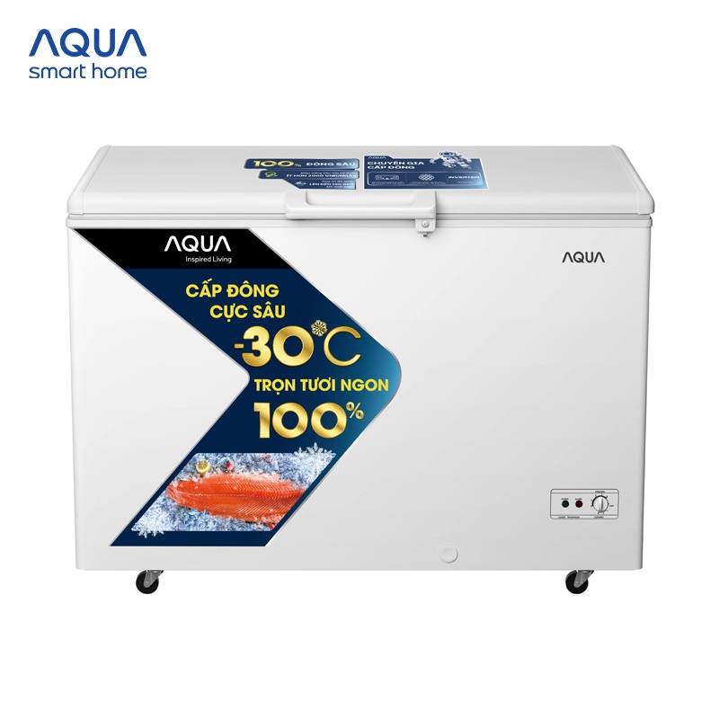 Tủ đông Aqua Inverter 379 Lít AQF-C4801EN - Hàng chính hãng