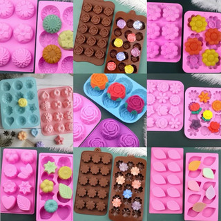 Khuôn SILICON Hình 3D Dùng Làm Đá Viên, Đá Socola, Thạch Trà Sữa, Thạch Rau Câu, Làm BÁnh Nướng, Bánh Pudding