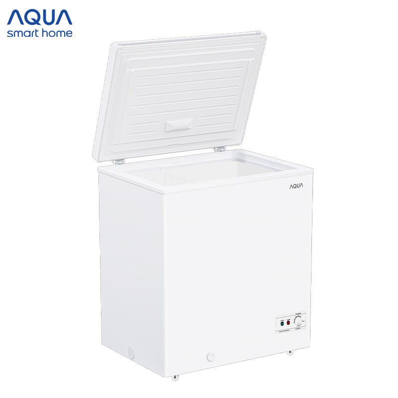 [SALE SỐC] Tủ đông Inverter AQUA 142 lít AQF-C2501EN - Làm lạnh 3D - Dàn lạnh 5 chiều - 1 ngăn đông - Freeship