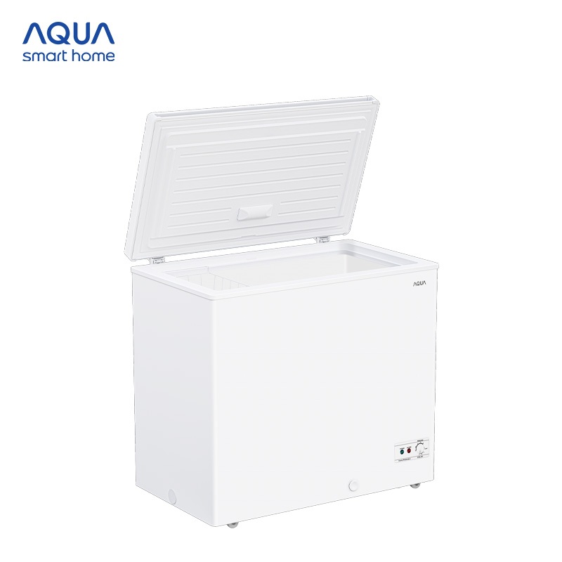 [SẢN PHẨM MỚI 2025] Tủ đông Inverter AQUA 201 lít AQF-C3001EN - Làm lạnh 3D - Dàn lạnh 5 chiều - 1 ngăn đông - Freeship