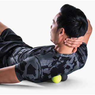 Bộ bóng Massage PTP Massage Balls Combo (6.4cm) - Đen/ Xanh Lime