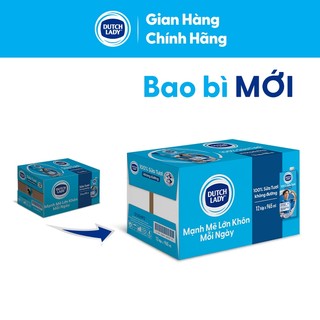 Hộp Sữa Tươi Tiệt Trùng Dutch Lady Không Đường 965ml