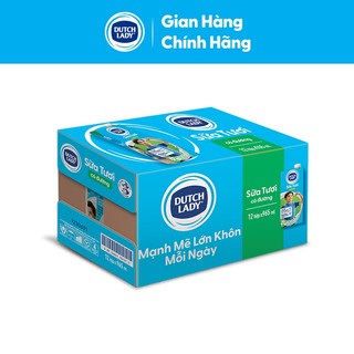 Combo 3 Hộp Sữa Tươi Tiệt Trùng Dutch Lady Có Đường 965ml