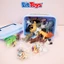 Đồ Chơi Động Vật 58 Chi Tiết ToysLit Mô Hình Thú Rừng (Tặng Kem Hộp) Giúp Bé Gọn Gàng Sau Khi Chơi