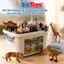 Đồ Chơi Động Vật 58 Chi Tiết ToysLit Mô Hình Thú Rừng (Tặng Kem Hộp) Giúp Bé Gọn Gàng Sau Khi Chơi
