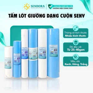 Drap trải giường spa, phun xăm y khoa Seny đa dạng kích thươc tấm Lót Giường Spa, Phun Mày Dạng Cuộn vệ sinh