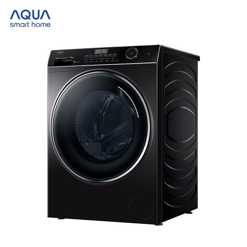 Máy giặt cửa trước Aqua Inverter 10KG AW10-B4959U1K(B) - Freeship toàn quốc - Bảo hành 2 năm