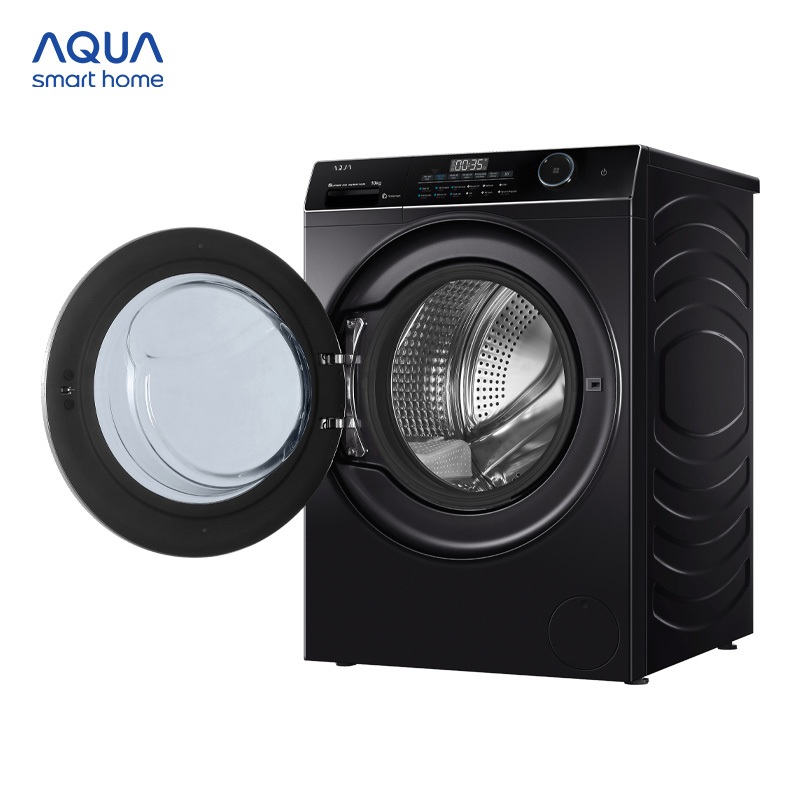 Máy giặt cửa trước Aqua Inverter 10KG AW10-B4959U1K(B) - Freeship toàn quốc - Bảo hành 2 năm