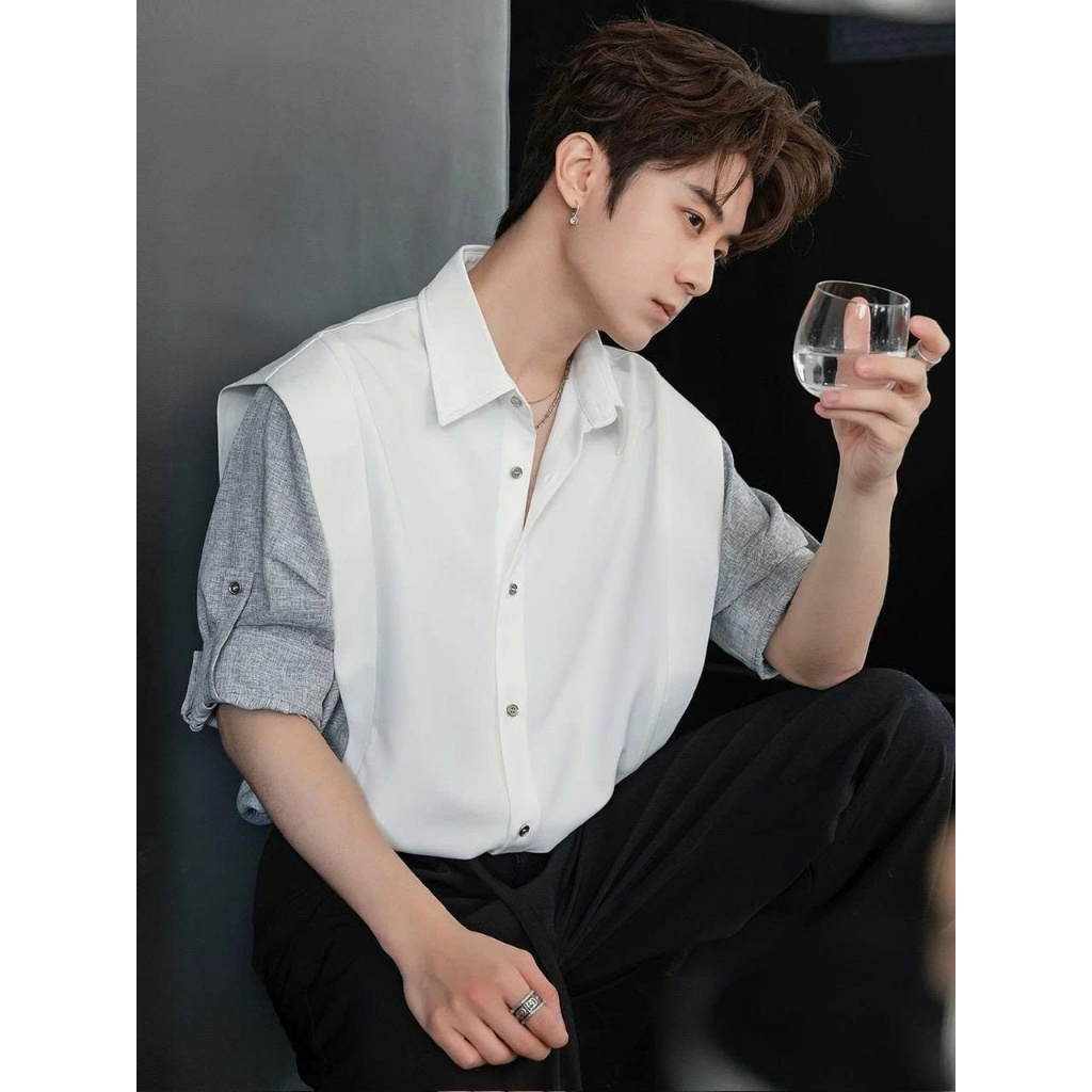 Áo Sơ mi Tay lỡ Style Mix MATCH Local ICVCVNI Unisex