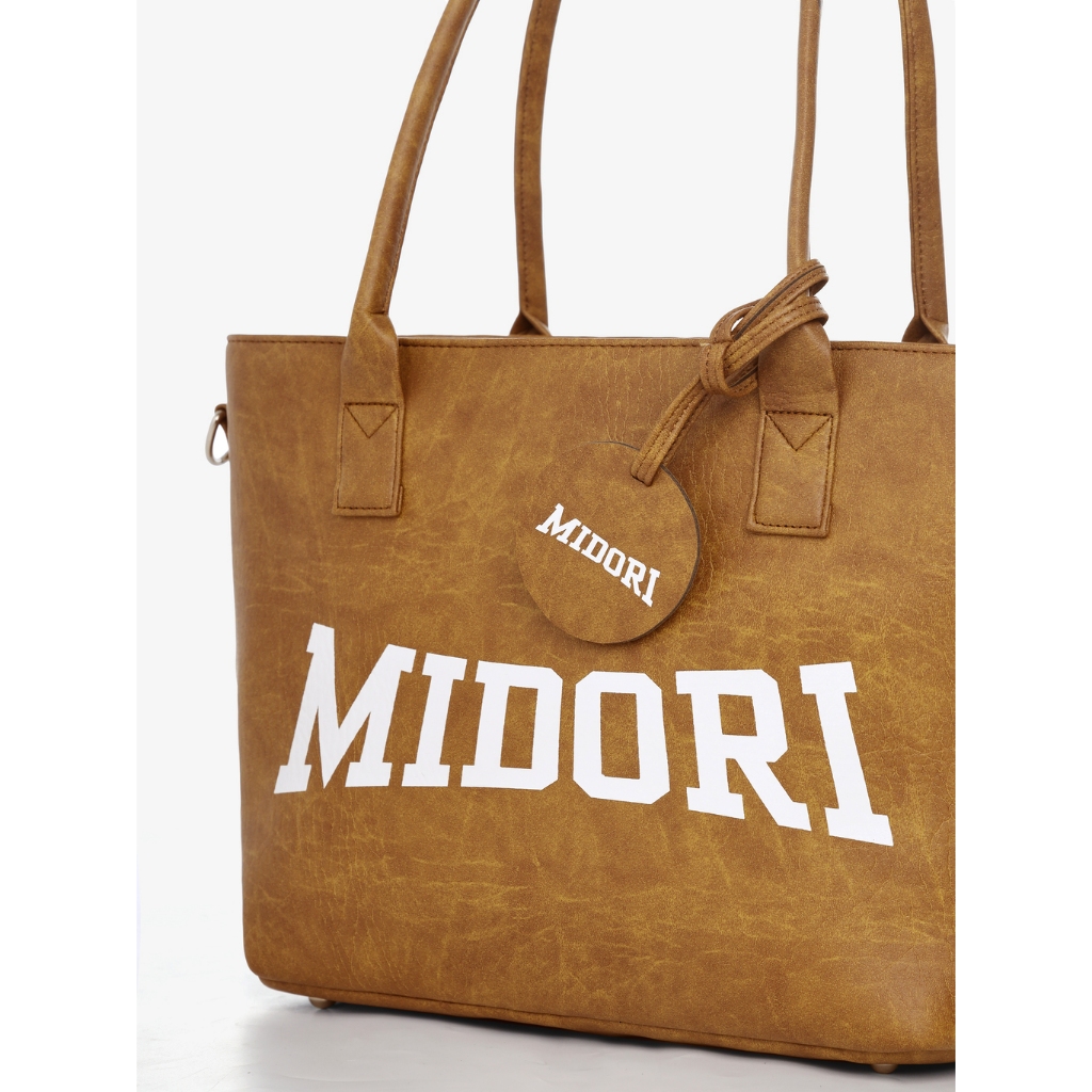 Túi Tote Da PU Winkie Đeo Vai Nam Nữ Đeo Chéo Đựng Laptop Đi Học Làm Chơi | MIDORI BAG COLLECTION