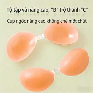 Áo lót silicon vô hình, độ bám mạnh, không dấu vết, phù hợp với váy cưới hở lưng
