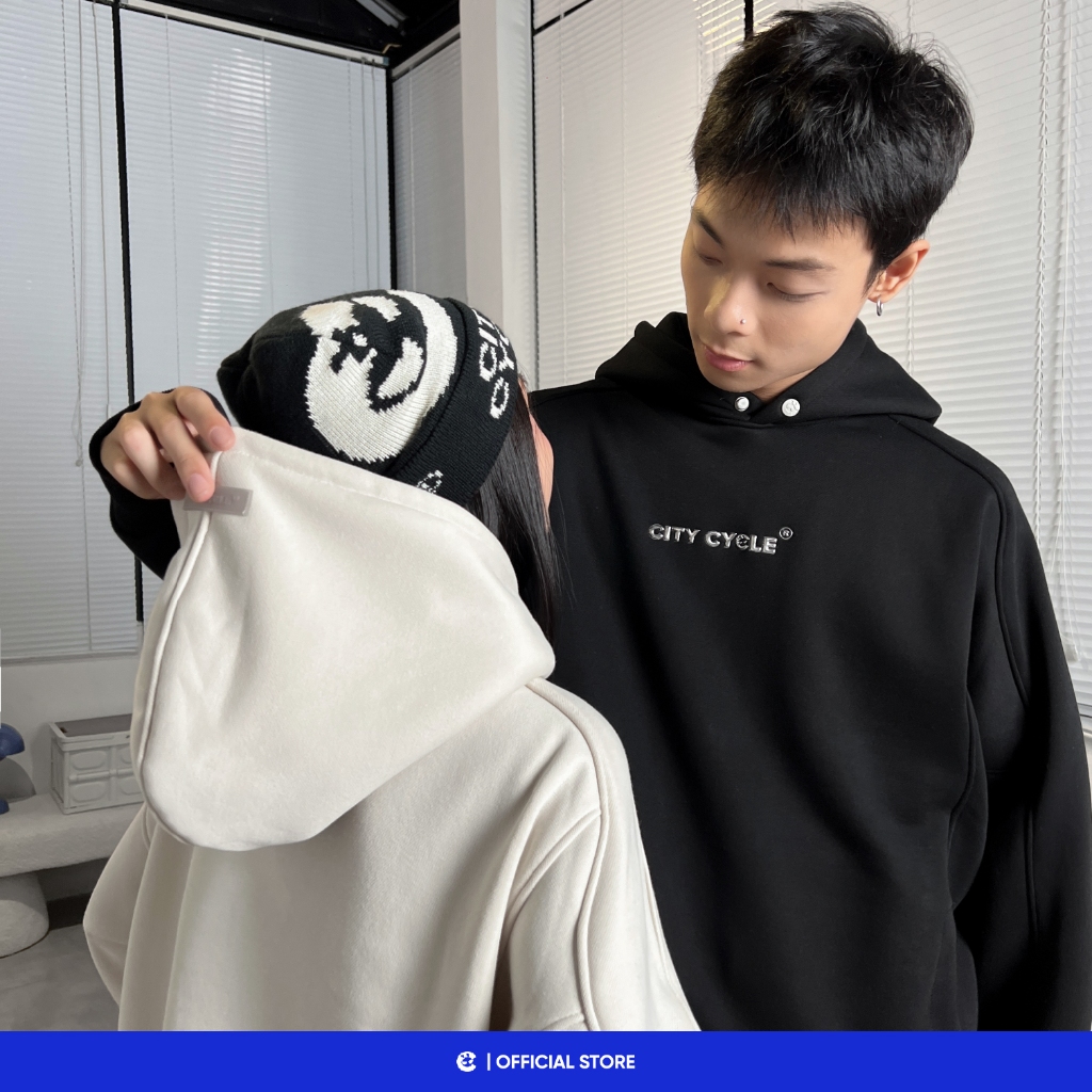Áo hoodie nam nữ dày nỉ mùa thu đông Local Brand Chính Hãng City Cycle áo Hoodie Hover