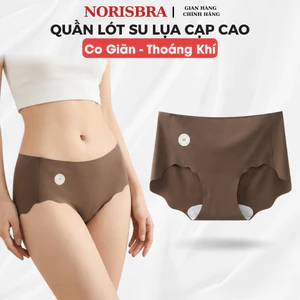 Quần Lót Nữ Su Mịn Thoáng Khí Kháng Khuẩn, Quần Chip Viền Lượn Sóng Ôm Mông AMYBRA L074