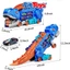 Bộ Đồ Chơi Xe Khủng Long Nuốt Ô Tô ToysLit Băng Trượt Gồm 6 Xe Kim Loại Hợp Kim Chắc Chắn