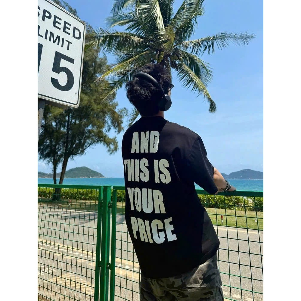 Áo thun Stee Cổ trón YOU MAKE THE CHOICE Localbrand ICVCVNI Unisex